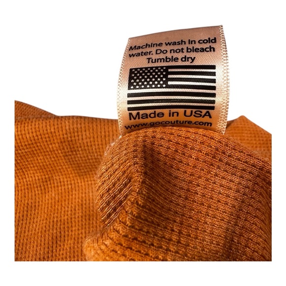 Go Couture Oversize V Neck Sweater orange - Picture 13 of 14